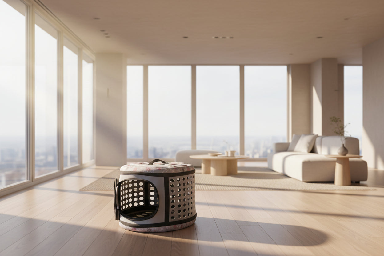 Foldable Pet Dog Cat Puppy Handbag Carrier Cage