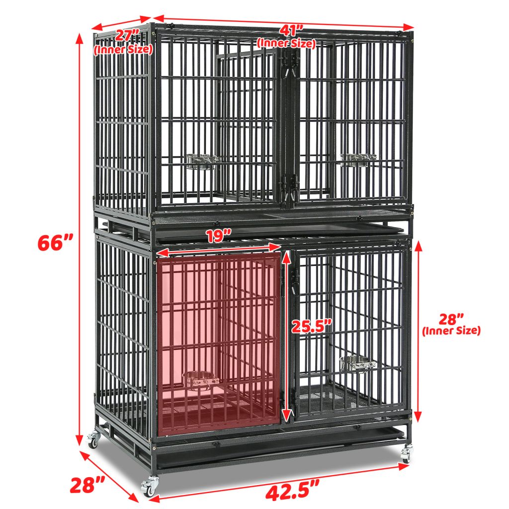 Pet Anti escape lock crate
