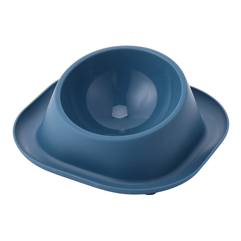 Blue pet bowl 
