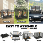Purchase Double door dog kennel