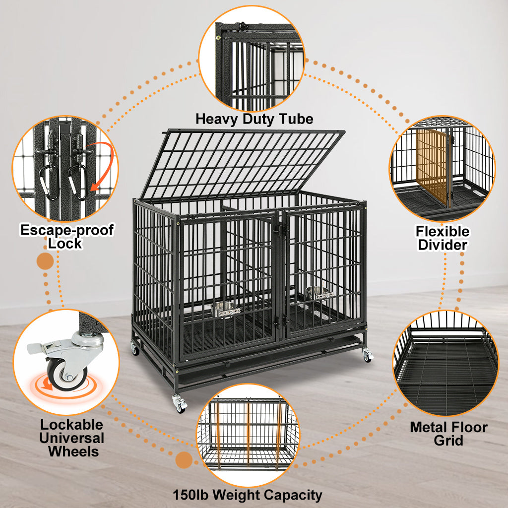 Buy Double stack dog cage