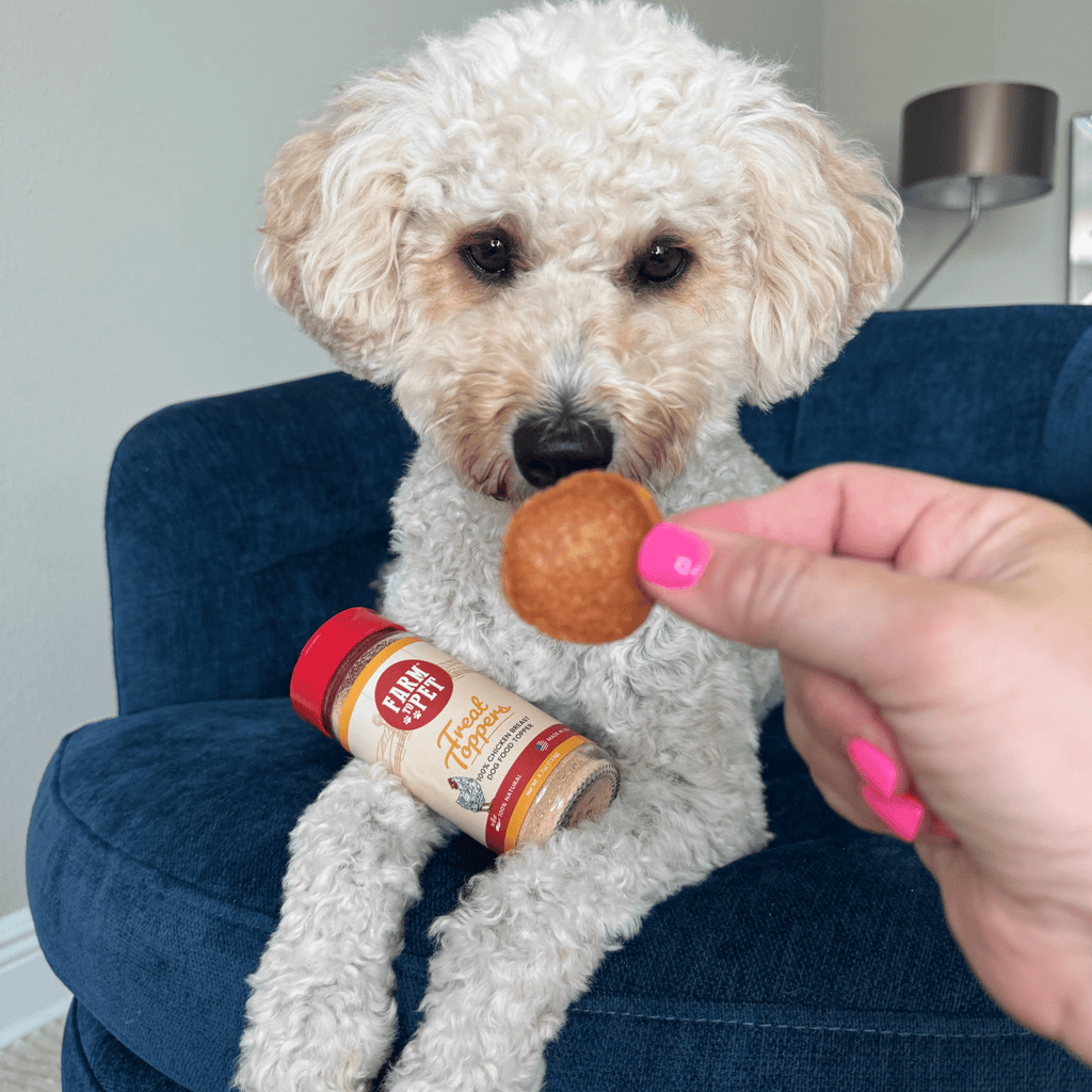 Farm to Pet Chicken Treat Topper – Single-Ingredient Dog & Cat Food Topper