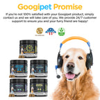 Dog with Googipet products