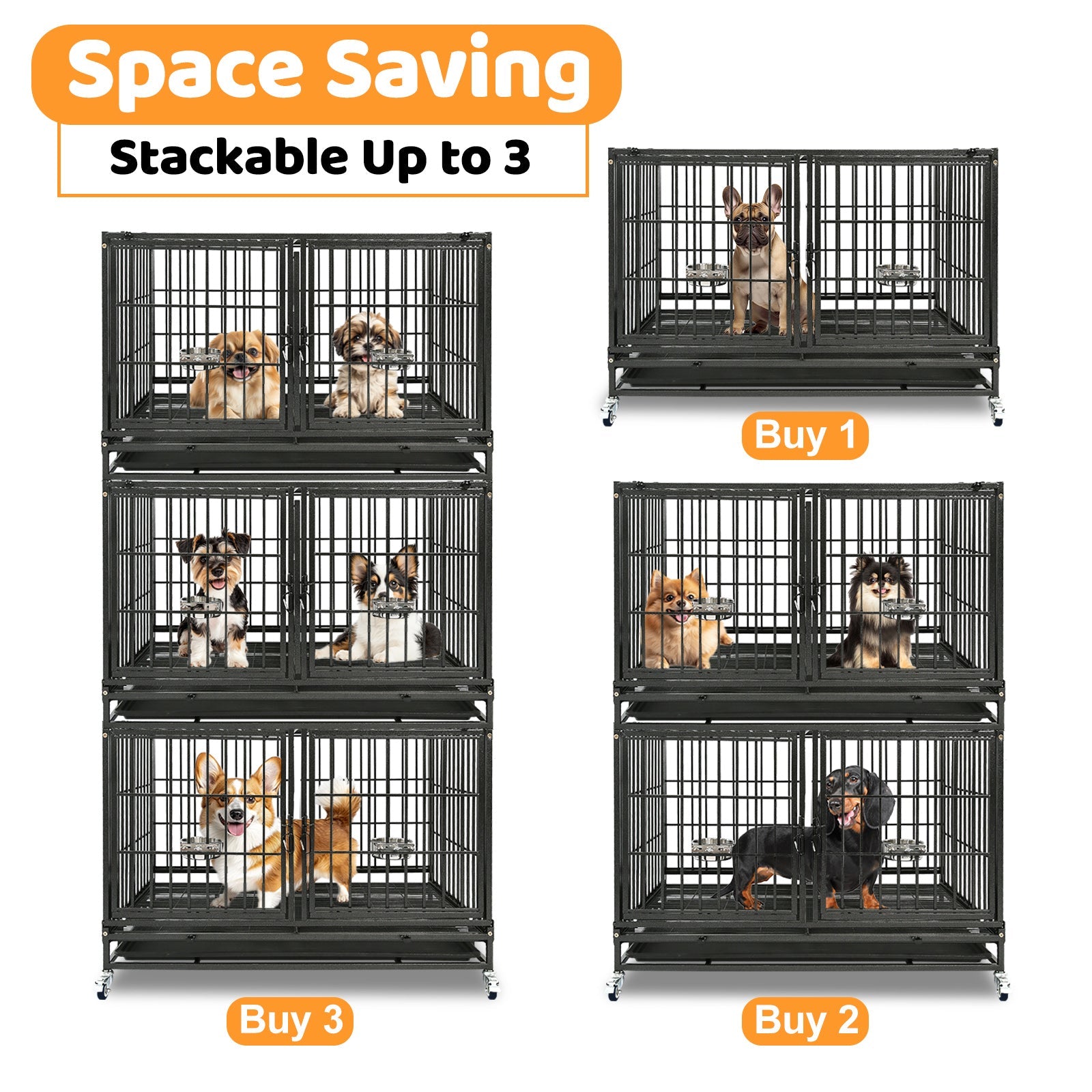 Buy Multi dog household crate