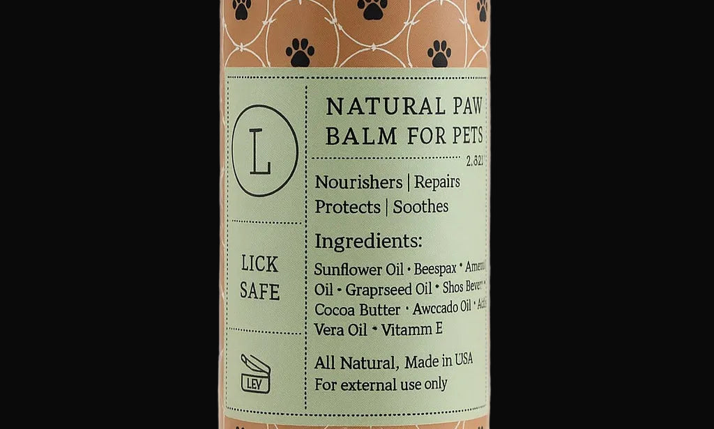 Natural Paw Balm for Pets