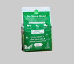 Green bag of Open Farm pet food 
