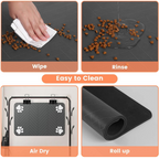 Steps to clean a pet mat 