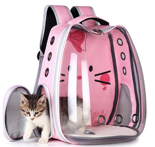 Pet Supplies| Pet Backpack | Pet Space Bag | Breathable Shoulder Cat Bag | Dog Bag