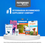 Happy active dog taking Nutramax Cosequin joint supplement soft chew