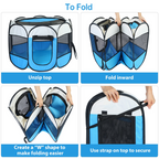large portable pet playpen