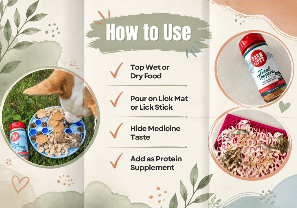 Human-Grade Walleye Meal Topper for Dogs & Cats | Farm to Pet Fish Treat Topper