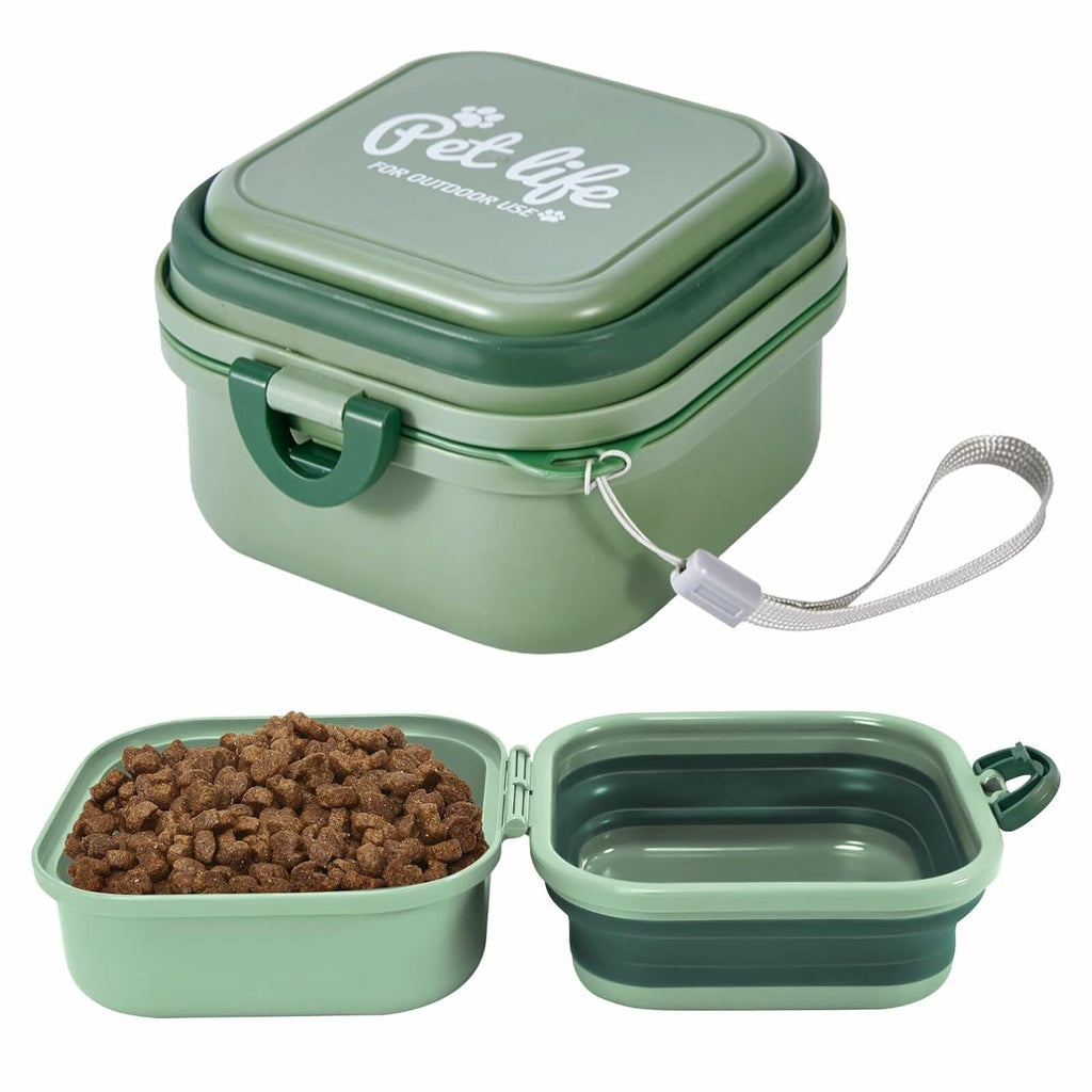 pet food storage box Green