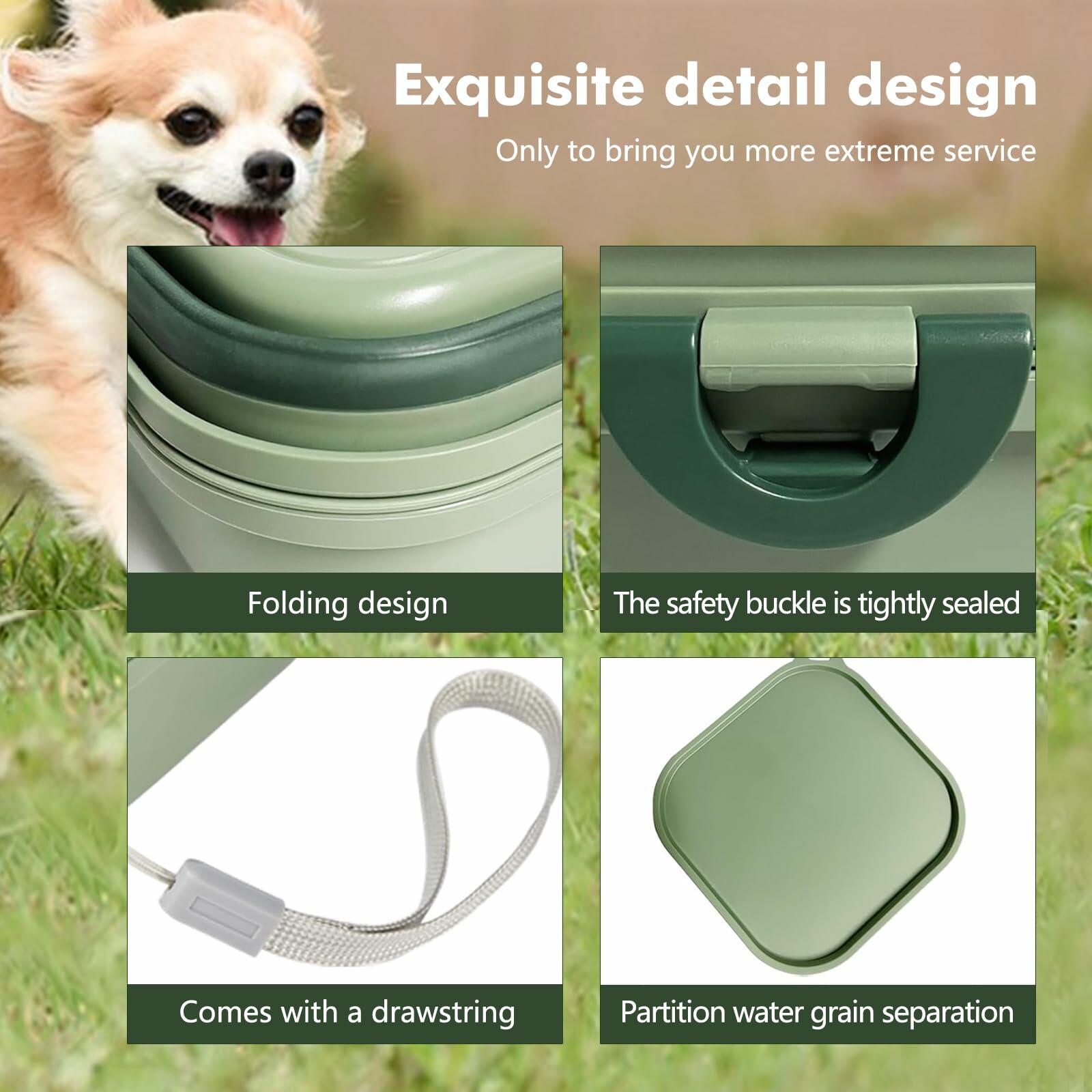 pet food storage box for travel