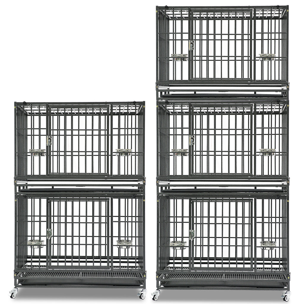 reinforced metal crate large