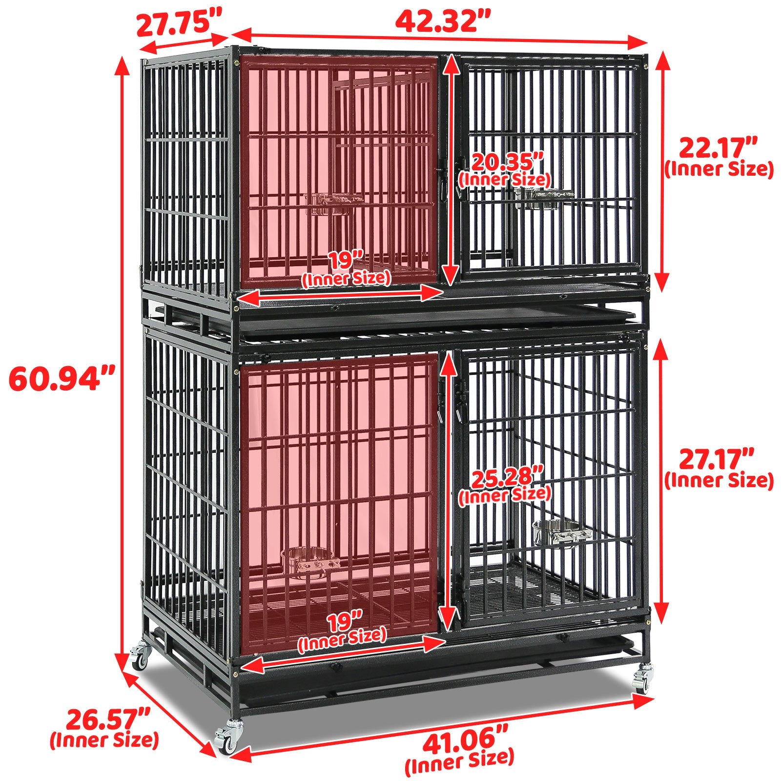 Groomer stackable crates