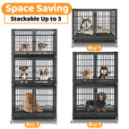 Browse 44 inch stackable kennel