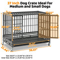 stackable metal dog kennel